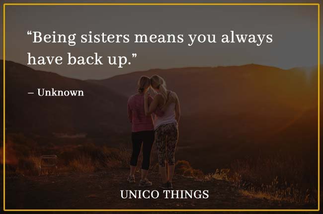 Sister Quotes. Being Sisters